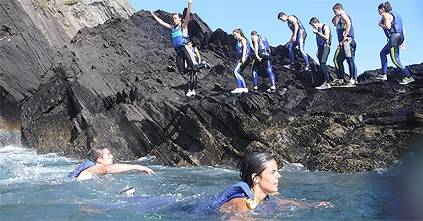 Coasteering