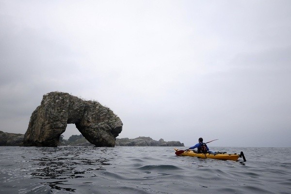 Preciosas rutas en Kayak por la costa Asturiana