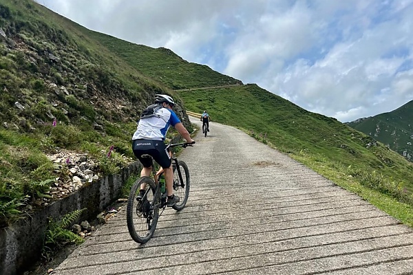 Subida Lagos de Covadonga en Bicicleta