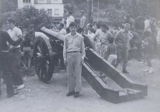 Fotografías histórica del popular cañol de las piraguas