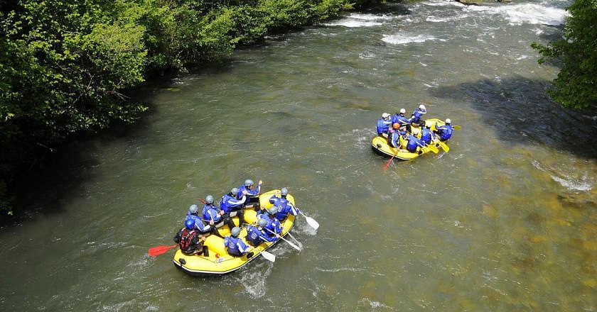 Un poco de historia del Rafting