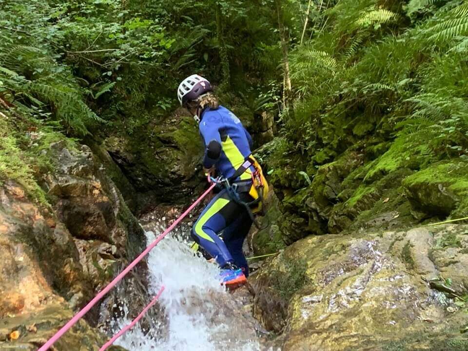 Descenso Cañones en Asturias